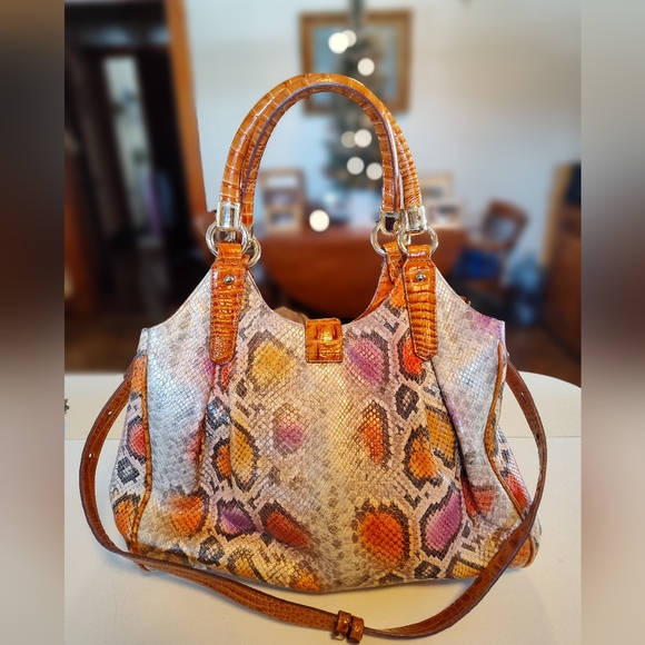 Brahmin Python Adrian bag - Picture 3 of 6